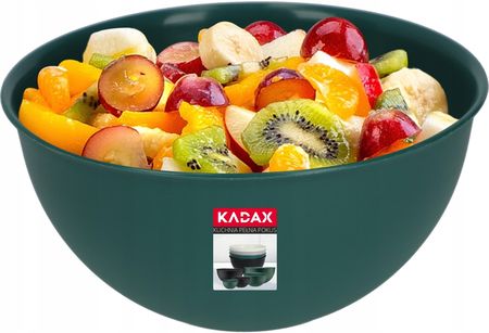 Kadax Miska Kuchenna Plastikowa Do Sałatek 5 L Zielona (K1660)