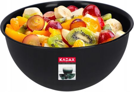 Kadax Miska Kuchenna Plastikowa Do Sałatek 2 L Antracyt (K1653)