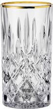 Nachtmann Noblesse Zestaw Szklanek Do Drinków Ze Złotym Rantem 375 ml. 2szt.