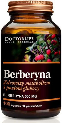 Doctor Life Berberine 500 mg 100kaps.