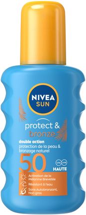 Nivea Spray Przeciwsłoneczny Z Aktywatorem Opalania Protect & Bronze Spf50