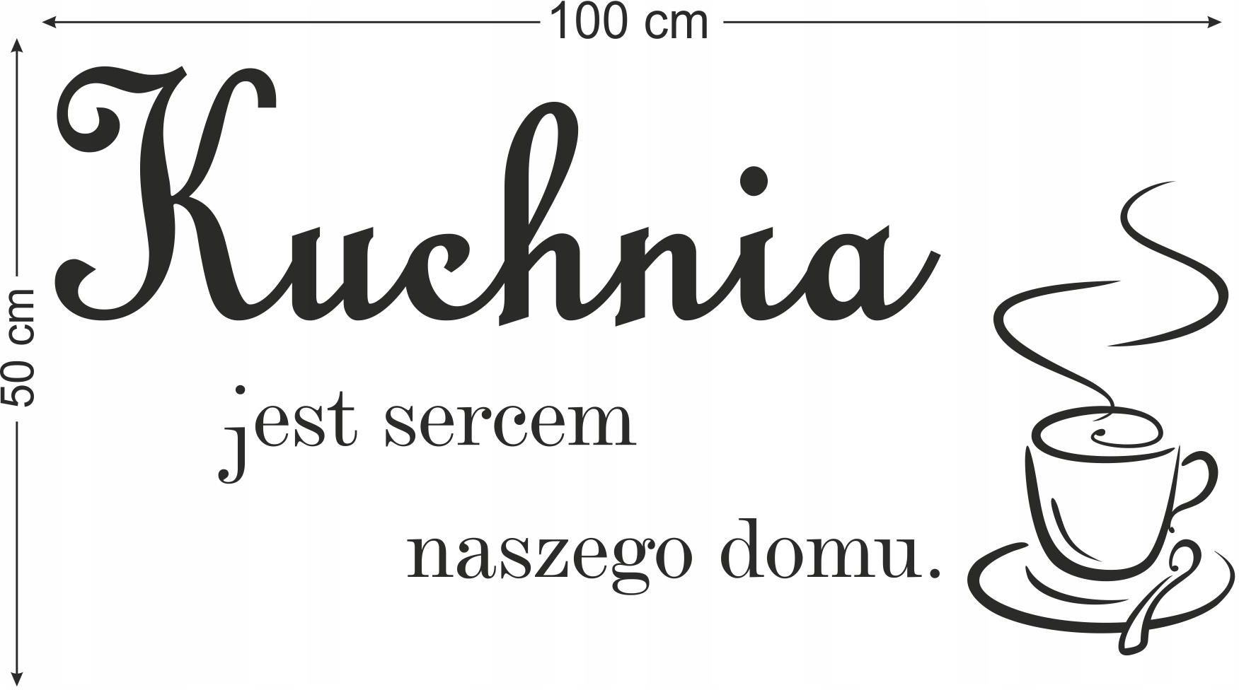 Naklejka Na ŚcianĘ Ścienna Napis Cytat Kuchnia Dom NaklejkanaŚcianĘŚciennanapis Ceny I Opinie 5197