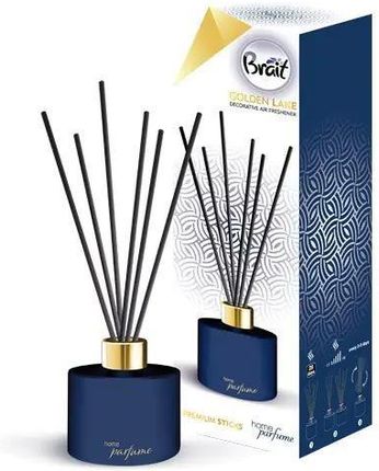 Dramers Brait Home Parfum Sticks Patyczki Odświeżające + Olejek Golden Lake 100Ml