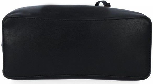 Elegancka Torebka Damska Kuferek firmy Herisson Czarna (kolory) - zdjęcie 6 Elegancka Torebka Damska Kuferek firmy Herisson Czarna (kolory)