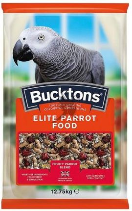 Bucktons Elite Z Obniżoną Zawartością Słonecznika Pokarm Dla Średnich I Dużych Papug 12,75Kg