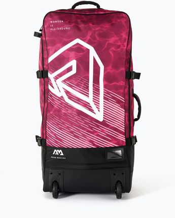 Torba Aqua Marina Premium Luggage Bag - Raspberry With Rolling Wheel Różowy