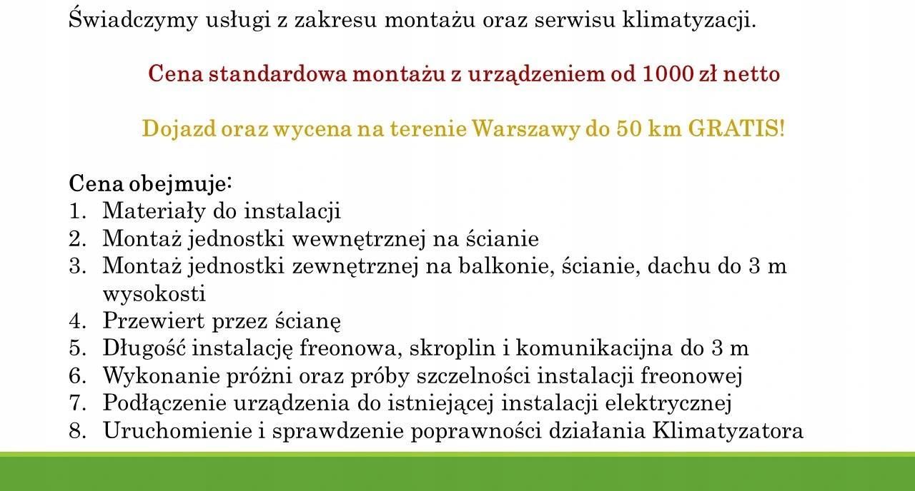 Klimatyzator Split Fujitsu Fuji Multi Split Rog18Kbta2 5Kw ...