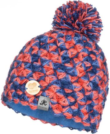 Ciepła czapka zimowa z pomponem Handmade