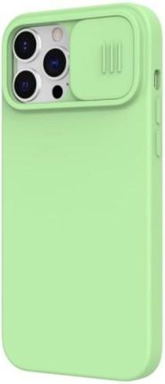 Nillkin Camshield Silky Magnetic Apple Iphone 13 Pro Max Z Osłoną Aparatu Mint Green (IP6723585)