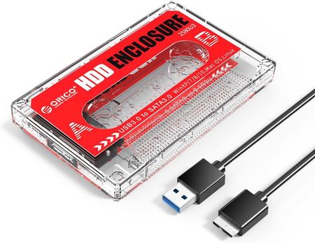 Orico Obudowa HDD/SSD 2,5" USB 3.1 5Gbps kaseta (2580U3CREP)