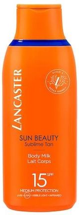 Lancaster Sun Beauty Mleczko Do Ciała Z Filtrem Spf15 175 ml