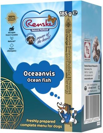 Renske Fresh Oceanfish Świeże Ryby Oceaniczne Dla Psów 185G