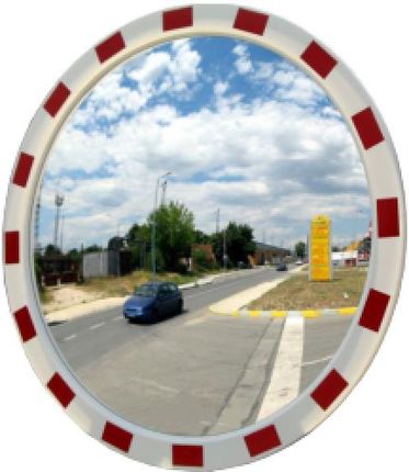 Lustro drogowe akrylowe - okrągłe 80 cm