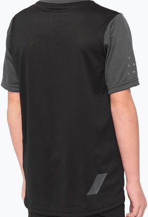 100% Koszulka Ridecamp Youth Jersey Ss Czarny - zdjęcie 2
