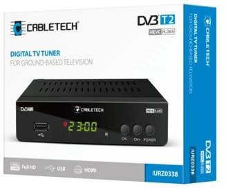 Tuner DVB-T2 Cabletech URZ0338 H.265 PVR