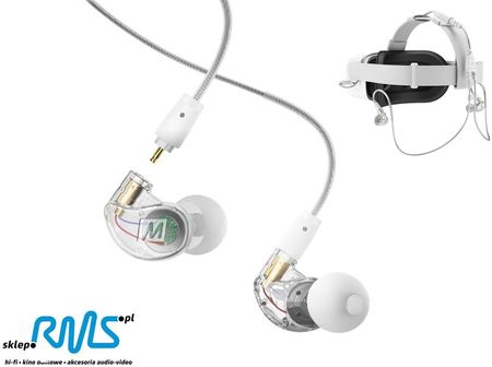 MEE Audio M6 VR Słuchawki dokanałowe do gogli VR oraz gamingowe