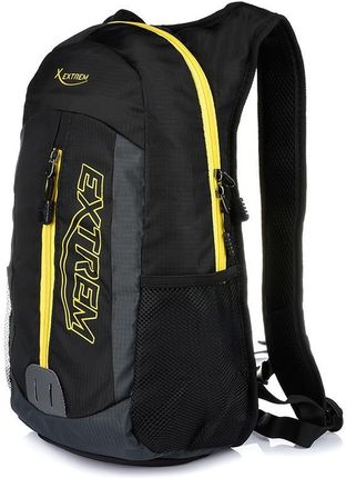 Czarno- żółty Plecak Sportowy Extrem A4 Lekki Solidny Q73