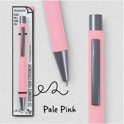 If Długopis Bookaroo Pale Pink Czarny