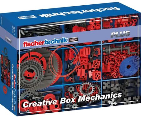 Fischertechnik 554196 Creative Box Mechanics Zestawy, Eksperymenty, Mechanika, Edukacja Społeczno-Przyrodnicza Zestaw Eksperymentalny Od 7 Lat