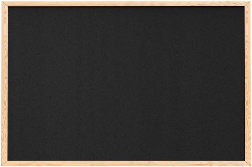 Allboards Tablica Korkowa Czarny Kolor Korka (Rama Drewniana) 90X60cm - zdjęcie 4 Allboards Tablica Korkowa Czarny Kolor Korka (Rama Drewniana) 90X60cm