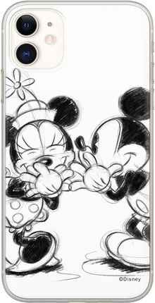 Etui Mickey i Minnie 010 Disney Nadruk pełny Biały Producent: Xiaomi, Model: 11T 5G / 11T PRO 5G