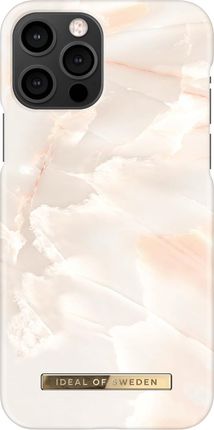 Obudowa dla telefonów komórkowych iDeal Of Sweden Fashion na Apple iPhone 12/12 Pro Rose Pearl Marble (IDFCSS21I2061257)