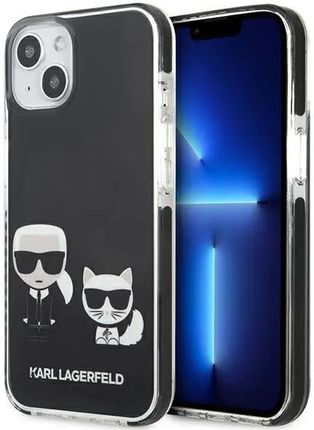 Karl Lagerfeld KLHCP13STPEKCK iPhone 13 mini 5,4" hardcase Czarny Karl&Choupette