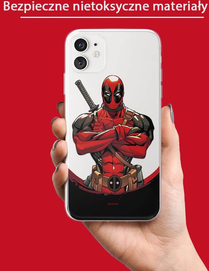 Etui Deadpool 006 Marvel Nadruk częściowy Przeźroczysty Producent ...