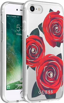 Etui Plecki Guess Apple iPhone 7/8/SE 2020 kwiaty