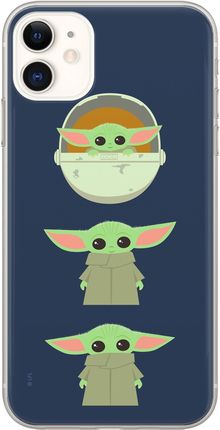 Etui Baby Yoda 007 Star Wars Nadruk pełny Granatowy Producent: Xiaomi, Model: MI NOTE 10 / MI NOTE 10 PRO