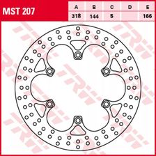 Zdjęcie Trw Tarcza Hamulcowa Mst207 - Złotoryja