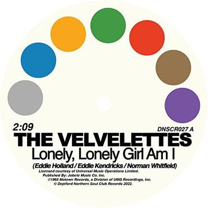 The Velvettes & Gladys Knight & The Pips: Lonely Lonely Girl Am I No One Could Love You More EP [Winyl]