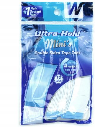 MOCNE TAŚMY DO PERUK TUPETÓW ULTRA HOLD 72 SZTUKI
