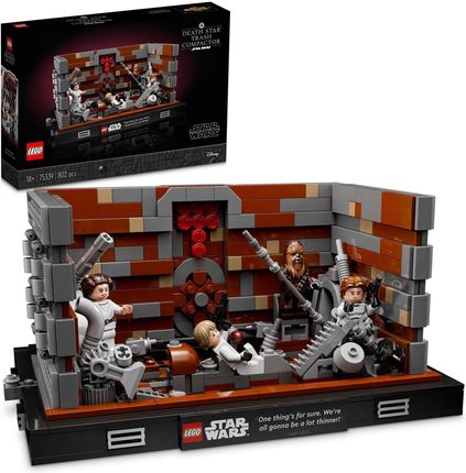 LEGO Star Wars 75339 Diorama: Zgniatarka odpadów na Gwieździe Śmierci