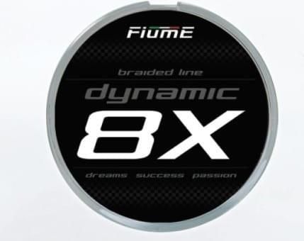 Fiume Plecionka Dynamic 8X 150 M Fluo Green 0,10 Mm