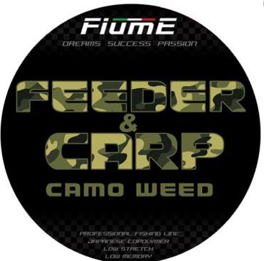 Fiume Żyłka Feeder & Carp Camo Weed 200M 0,28Mm