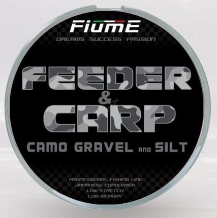 Fiume Żyłka Feeder & Carp Camo Gravel 200M 0,22Mm