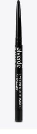 Alverde, Eyeliner Czarny 01, 0,3g