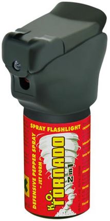 Gaz pieprzowy ESP Spray Flashlight K.O. Tornado 40 ml - strumień (SFL-01.1-40)