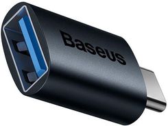 Adapter Baseus Ingenuity OTG USB Type-C do USB-A 3.1, 10 Gbps - niebieski (ZJJQ000003)