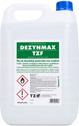 Polfa Tarchomin Dezynmax Tzf 5L Płyn Do Dezynfekcji Powierzchni
