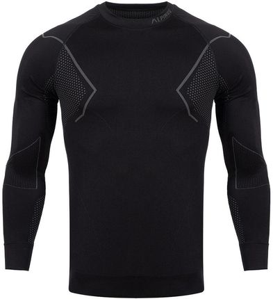 Alpinus Active Base Layer Czarno Szara Czarny