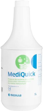 Medilab Płyn Do Dezynfekcji Powierzchni Mediquick 1 L Ze Spryskiwaczem