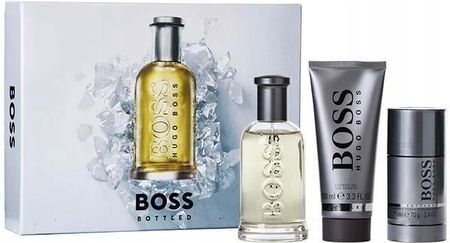 Hugo Boss Zestaw Bottled No.6 Woda Toaletowa 100 ml + Żel Pod Prysznic 100 ml + Dezodorant Sztyft 75 ml