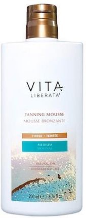 Vita Liberata Tinted Tanning Mousse With Pigment Pianka Samoopalająca Z Pigmentem 200Ml Kolor Medium