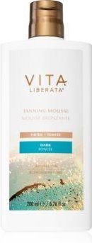 Vita Liberata Tinted Tanning Mousse With Pigment Pianka Samoopalająca Z Pigmentem 200Ml Kolor Dark