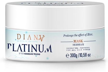 Diana Beauty Botox Platinum Mask Maska Odżywcza Po Zabiegach Botoksu 300G