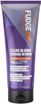 Fudge Clean Blonde Violet Toning Treatment Tonująca Kuracja Do Włosów Blond 200 ml