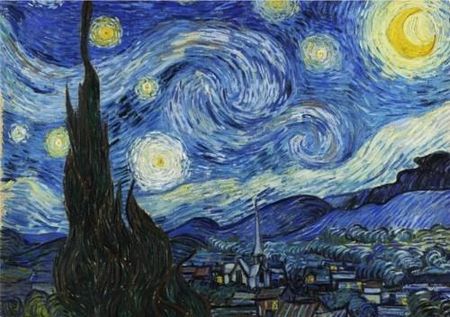 Grafika Puzzle 2000El. Gwiaździsta Nocvincent Van Gogh