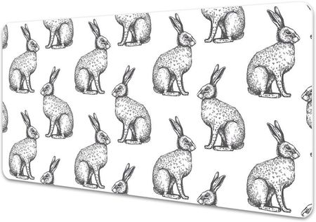 Fototapety Rysowane Króliki Podkładka Na Biurko